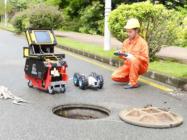 永安坝街道管道机器人检测